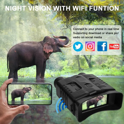 4K Night Vision Goggles 10x Zoom WiFi for Outdoor Adventures